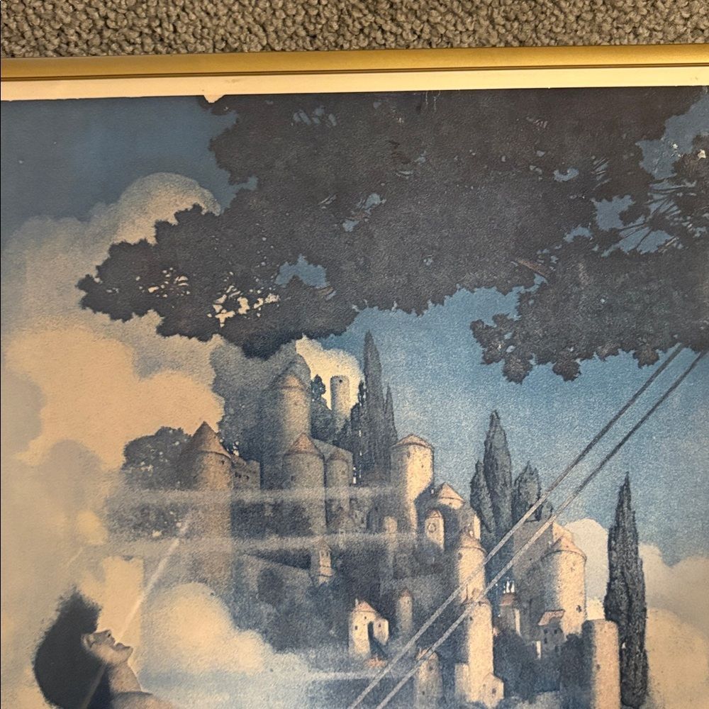 Vintage Maxfield Parrish “Dinky Bird” Art Print - Picture 2 of 7